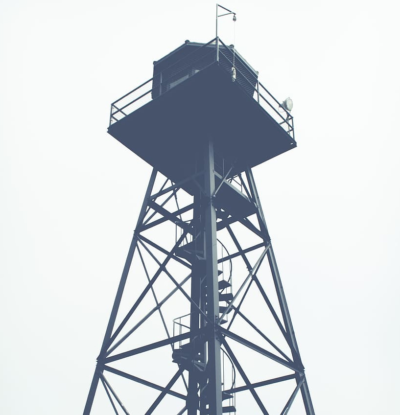 The watchtower used as a watch tower of the... - Stock Photo [26875071] -  PIXTA